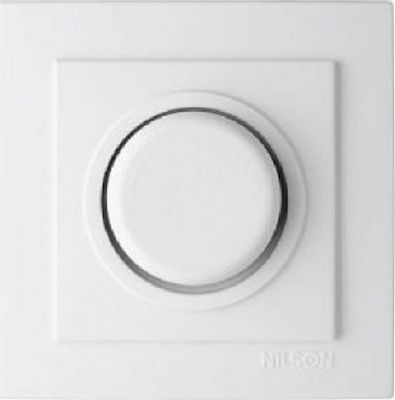 Geyer Recessed LED Front Dimmer Switch Rotary White