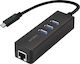 LogiLink UA0283 USB-C Αντάπτορας Δικτύου για Ενσύρματη σύνδεση Gigabit Ethernet