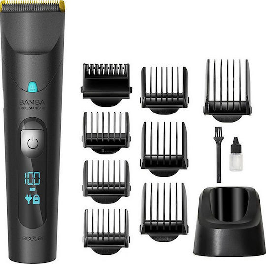 Cecotec Bamba PrecisionCare Wet & Dry Reîncărcabilă Mașină de Tuns Neagră 04219
