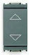 Vimar Idea Recessed Wall Switch Commands One-Way without Frame Aller Retour Gray