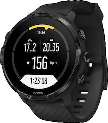 Suunto 7 50mm Αδιάβροχο Smartwatch με Παλμογράφο (Μαύρο)