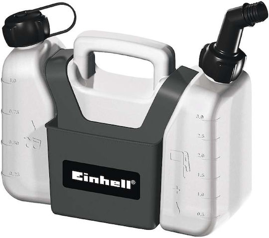 Einhell Двоен Резервоар За Гориво От Пластмаса С Разширителна Тръба 4.25л Бял