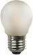 Eurolamp LED Lampen für Fassung E27 und Form G45 Warmes Weiß 480lm 1Stück