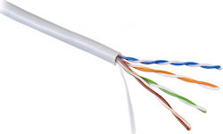Seven U/UTP Cat.5 Καλώδιο Ethernet 305m Λευκό