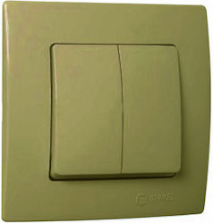 Makel Lillium Recessed Wall Switch Lighting Two...