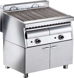 Vrettos Artemis 2 CK Grill LPG Wasser 21kW mit Basis & Abmessungen 82x69x92cm