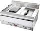 Vrettos Fryer Gas Double 20kW Capacity 2x8lt 80x69x34cm Dione 2