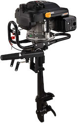 Kumatsugen GM2500 Gasoline 4 Stroke Outboard Engine with 6.5hp Horsepower & 24lbs of Thrust