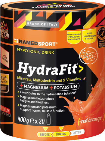 NamedSport HydraFit Hypotonic Drink Πορτοκάλι 400gr