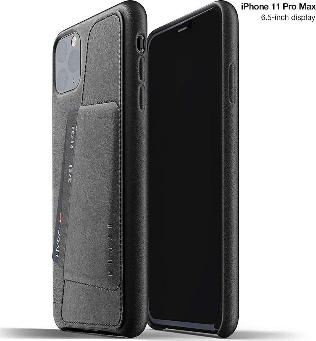 Mujjo Full Leather Wallet Μαύρο (iPhone 11 Pro Max) - Skroutz.gr