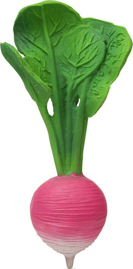 Oli&Carol Ramona the Radish Teething Ring Made of Rubber for 3 m+