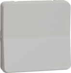 Schneider Electric Mureva Styl Recessed Electrical Lighting Wall Switch no Frame Basic Aller Retour White MUR39723