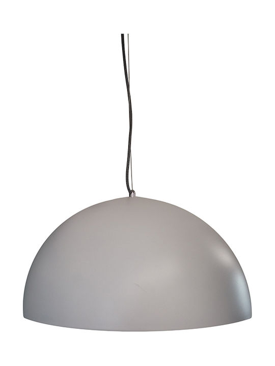 Luma Pendant Light Three-Light Bell for Socket E27 Gray