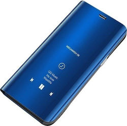 Hurtel Clear View Plastic Book Blue (Galaxy A51)