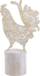 Inart Pașcal Cock Metalic 26x14x8buc