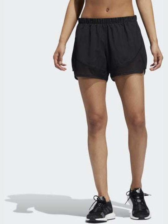 Adidas Marathon 20 Light Speed Shorts Αθλητικό Γυναικείο Σορτς Μαύρο