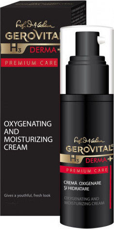 Gerovital H3 Derma+ Premium Care 24-часов Хидратиращ & Против Стареене Крем за Лице 30мл