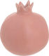 Inart Tabletop Lucky Charm Pomegranate Pink Ceramic 10x10cm 1pcs