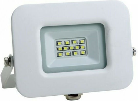 Eurolamp Waterproof LED Floodlight 10W Cold White 6500K IP65