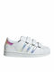 Adidas Παιδικά Sneakers Superstar CF με Σκρατς Cloud White