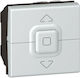 Legrand Mosaic 0792 Recessed Electrical Rolling Shutters Wall Switch no Frame Basic Gray