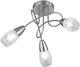 Trio Lighting Colmar Modern Metal Ceiling Light with Socket E14 47pcs Silver