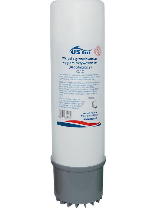 USTM Countertop and Under Sink Water Filter Replacement made of Activated Carbon 10" 5 μm