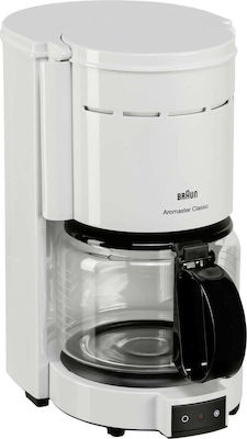 Braun Aromaster KF 47 Filter Coffee Machine 1000W White