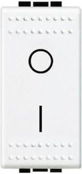 Legrand Living Light 4002N Recessed Electrical Lighting Wall Switch no Frame Basic White