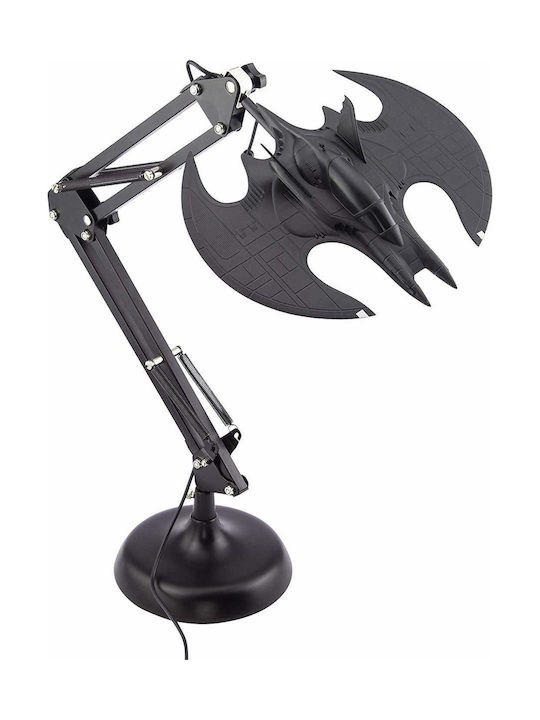 Paladone Lampă de birou pentru copii Batman Batwing Poseable Negru 60εκ.