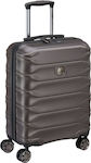 Delsey Meteor Slim Cabin Suitcase H55cm Brown 386980306
