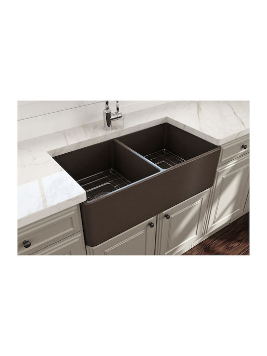 Bocchi 1139 1139-551 Undermount Sink Porcelain ...