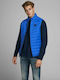 Jack & Jones Ärmellos Herren Jacke Puffer Blau