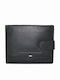 Leather Men's Wallet Classic with RFID Black