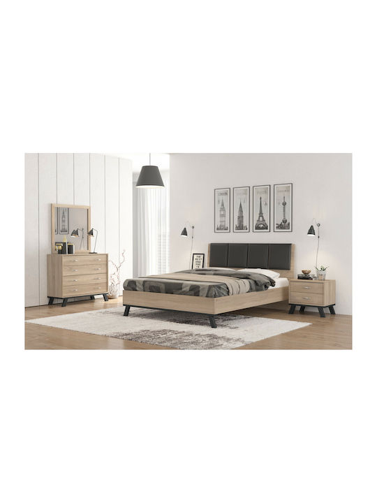 Schlafzimmer Set No 69 Latte 150x200cm 5Stück