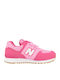 574 Youth Kids Sneakers with Scratch Pink