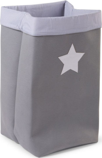 Childhome Children's Laundry Basket made of Fabric Canvas Star 1pcs