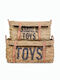 Childhome Παιδικό Κουτί Αποθήκευσης Small Toys Set Of 2 Rattan Basket Μπεζ 52x31x25cm 2τμχ