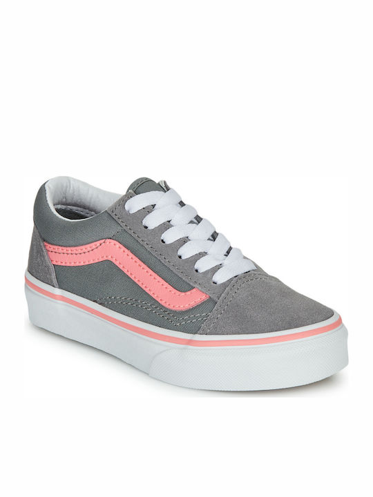 Vans Old Skool Παιδικά Sneakers Γκρι