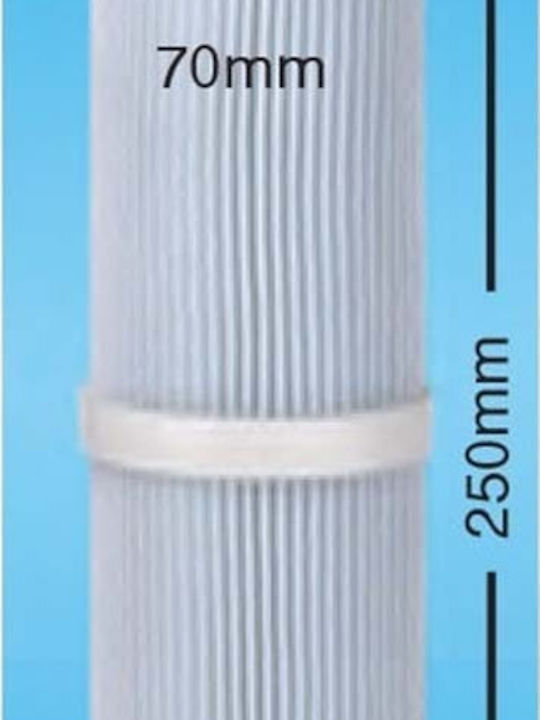Atlas Filtri Ersatz-Wasserfilter Zentrales Wasserfiltersystem 10" TS 10 SX 50 μm (Mikrometer)