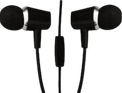Earldom ET-E11 In-ear Handsfree Headphones with Connector 3.5mm Black