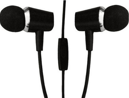 Earldom ET-E11 In-ear Handsfree με Βύσμα 3.5mm Μαύρο