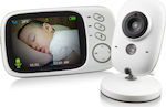 Ασύρματη Ενδοεπικοινωνία Μωρού Με Κάμερα & Ήχο "Video Baby Monitor VB603" 3.2" 2τμχ