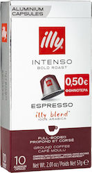 Illy Κάψουλες Espresso Intenso Συμβατές με Μηχανή Nespresso 10τμχ