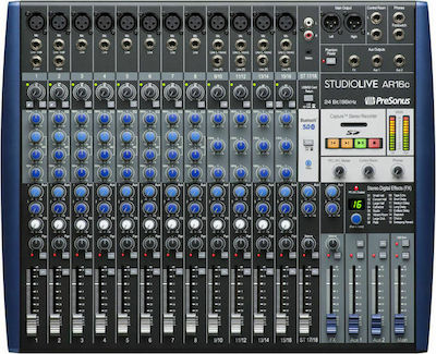 Presonus StudioLive AR16c APA2020-00047 12 XLR Inputs & Bluetooth