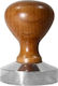 Dianomiki Tamper with Flat Surface 58mm in Brown Color