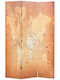vidaXL Διακοσμητικό Παραβάν από Καμβά με 3 Φύλλα 120x170cm