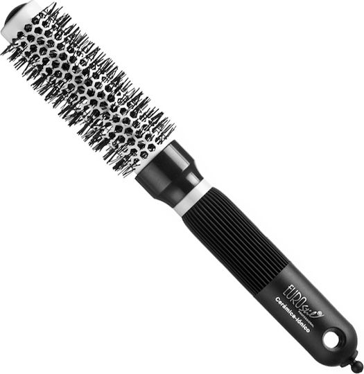 Eurostil Brush Hair for Straightening Black 43mm