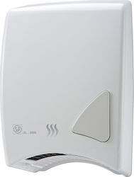 S&P Plastic Hand Dryer 52dB SL-2008 White 1.87kW