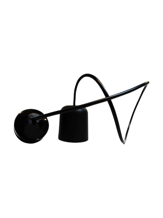 Arditi Pendant Light Suspension for Socket E27 Black